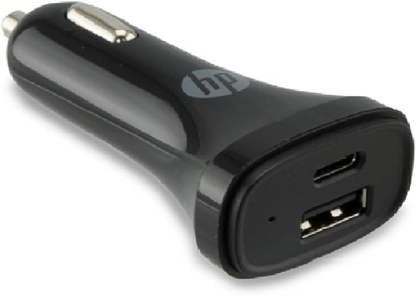 HP USB+TypeC Car Charger - DokanTech #