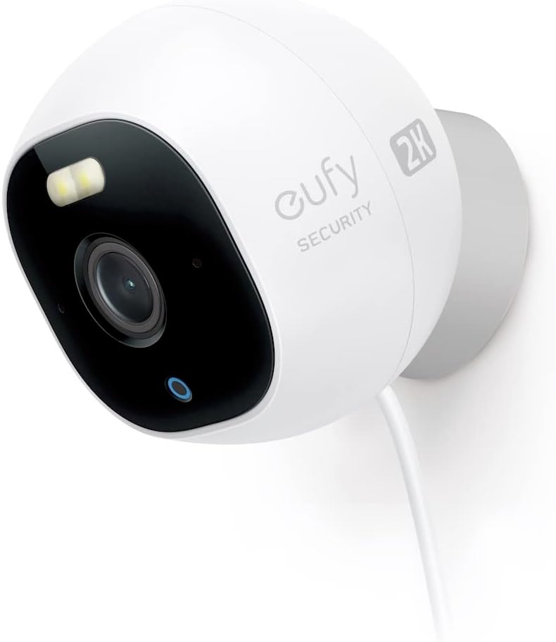 Eufy Security Outdoor Cam Pro 2K, with a 32GB memory card and AI - DokanTech #