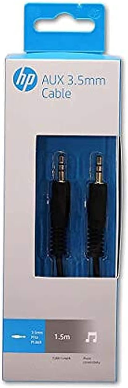 HP AUX 3.5 mm Cable-Black - DokanTech #