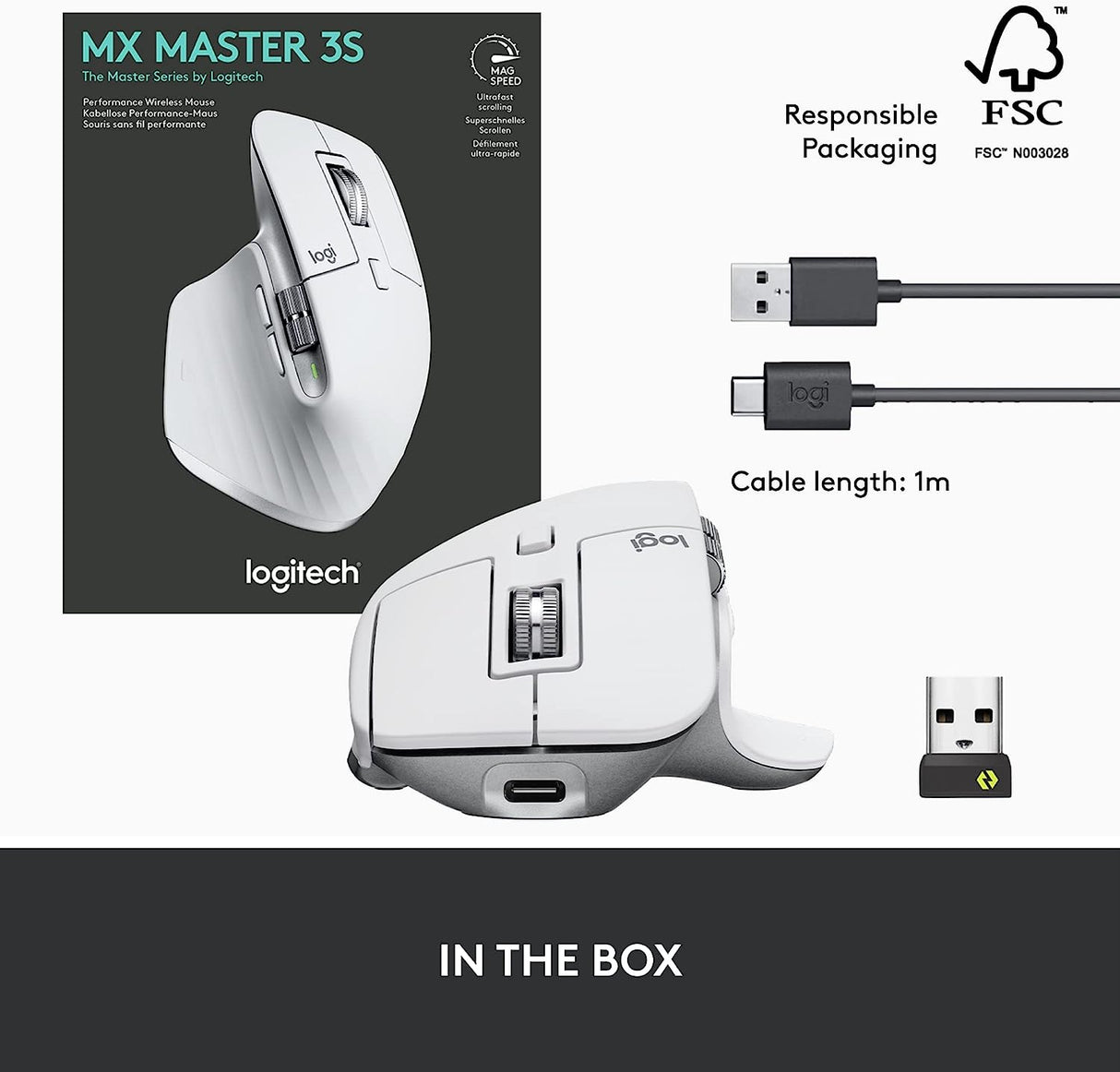 Logitech MX Master 3S Mouse