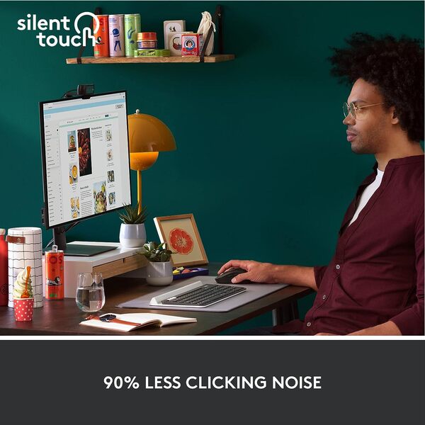 Logitech Signature M650 wireless mouse – SmartWheel scroll