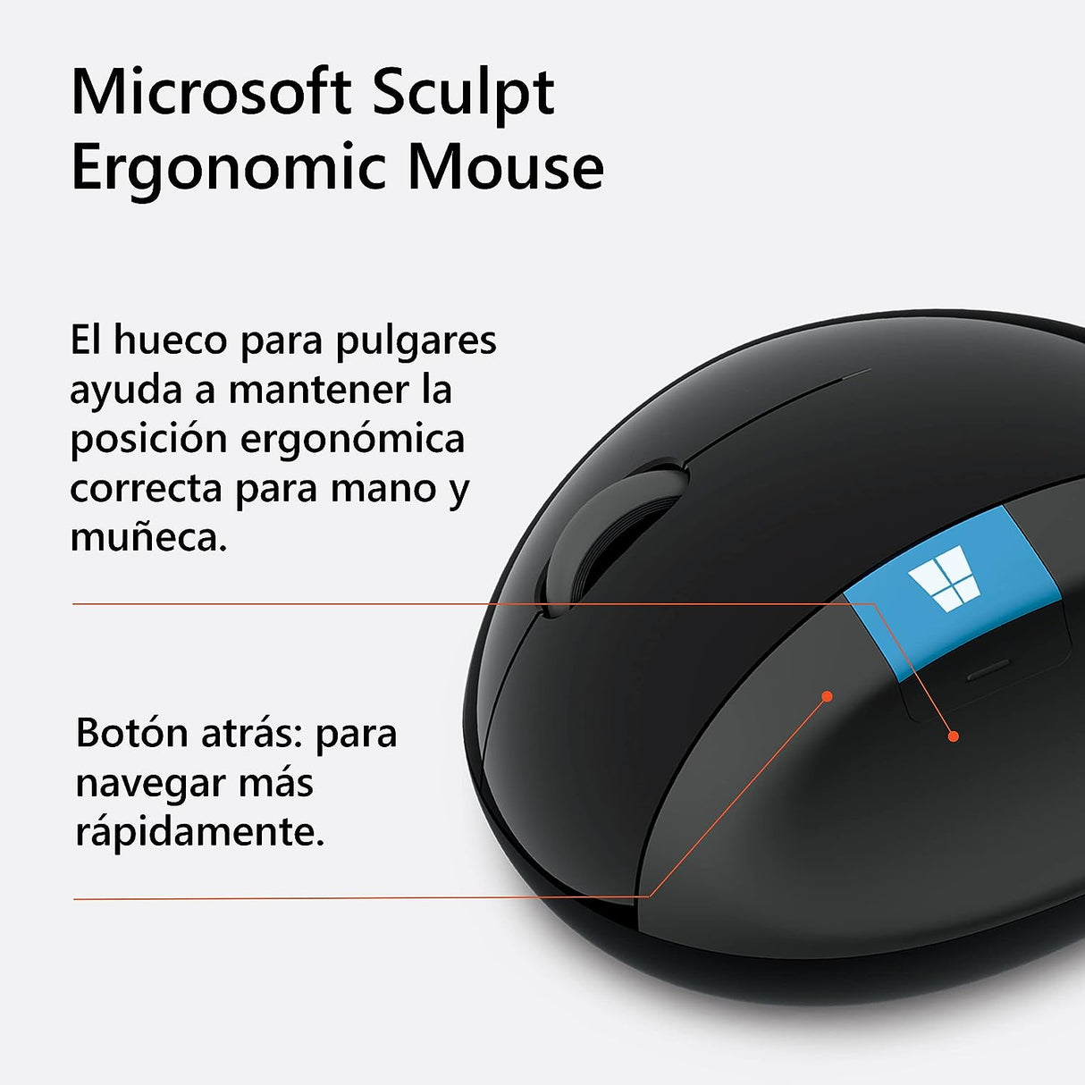 Microsoft Sculpt Ergonomic Mouse - DokanTech #