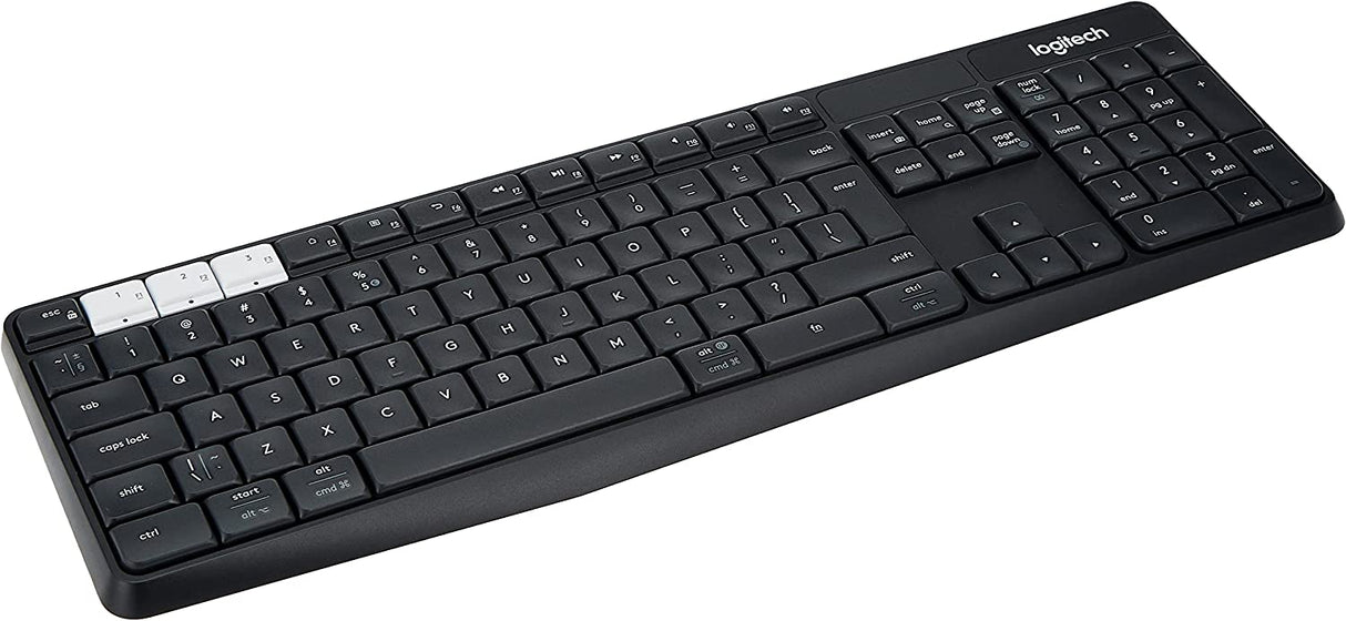 Logitech Keyboard K375S Multi Device Wireless Mobile Stand Bluetooth & UNIFY ENG - DokanTech #