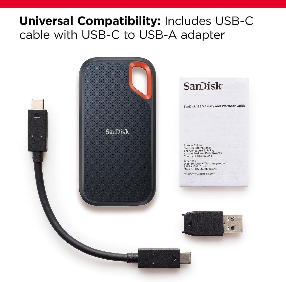 SanDisk Extreme portable SSD 1TB – lifestyle photography