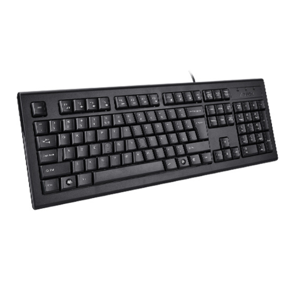 A4Tech KRS-85 USB Keyboard – Ergonomic Natural_A Design with FN Hotkeys-Dokkantech