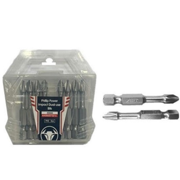 APT Phillip Power impact dual-use bits PH2/SL6-50mm - DokanTech #