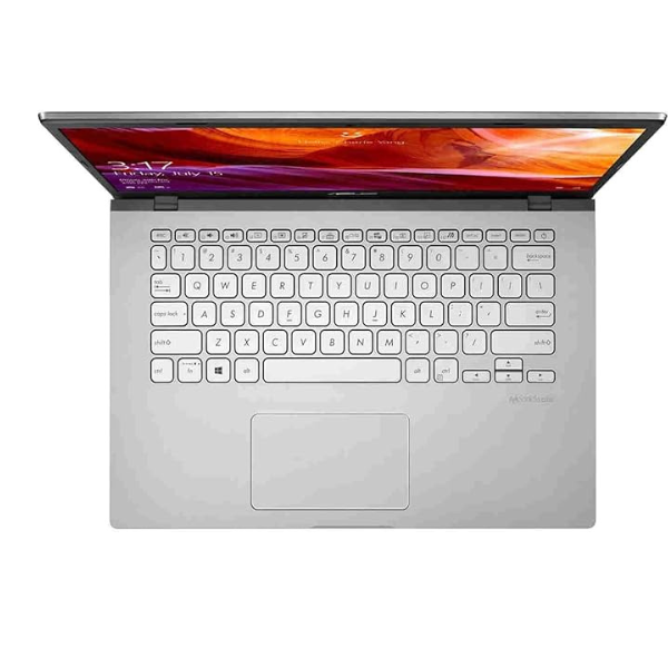 Asus X409FLaptop X409FA-BV003T - Intel Core i3-10110U - 4GB DDR4 RAM - 1TB HDD - 14-inch HD- Arabic Keyboard (Transparent Silver)-dokantech#