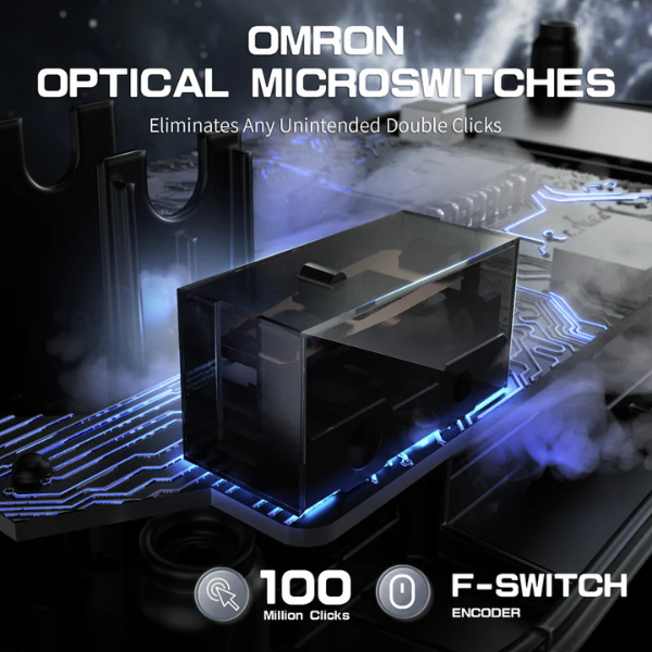 ATTACKSHARKR2MagnesiumAlloyTri-ModeGamingMouse_PAW39508KSuperlightBlackMicroswitches-DokkanTech