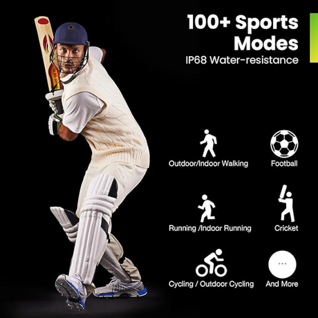 DokkanTech_Amazfit Pop 3S Smart watch Stylish Design and Advanced Health Features