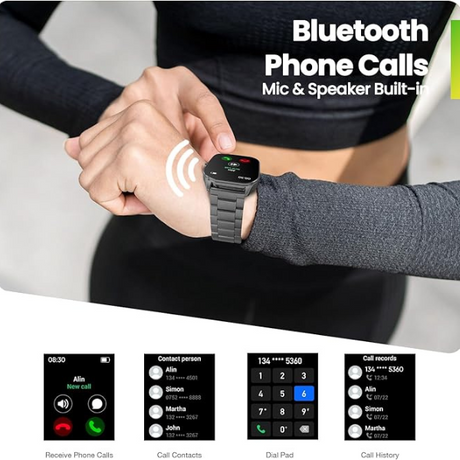 DokkanTech_Amazfit Pop 3S Smart watch Stylish Design and Advanced Health Features