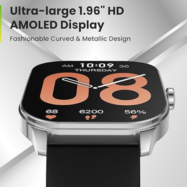 Amazfit Smart watch POP 3S, AMOLED, 12-day Battery Life, Bluetooth Calls - DokanTech #