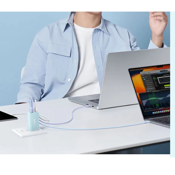 Anker 310 USB-C to USB-C Cable – 60W Fast Charging, Lengths(3ft & 6ft)-dokantech#