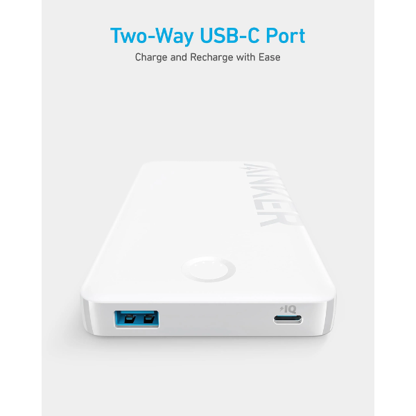Anker 323 power bank – charging phone lifestyle