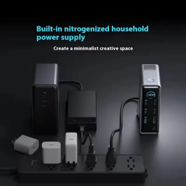 AnkerPrimeChargingDockingStation-14-in-1-DualDisplay-160W-A83B66A1-Black - dokantech#