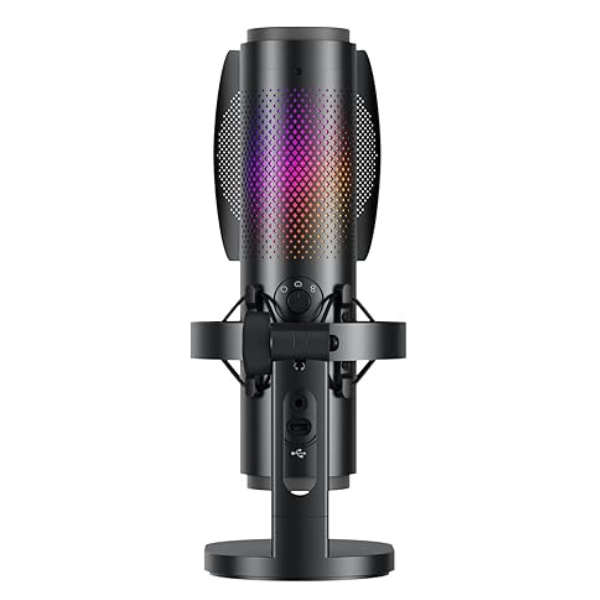 BOYA BY-K9 USB RGB Microphone – Multi-Pattern, Studio Sound, Plug & Play - Dokkantech