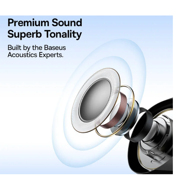 Baseus Bowie MZ10 True Wireless Earphones– ANC, ENC, 20H Playtime, App Control-dokantech#