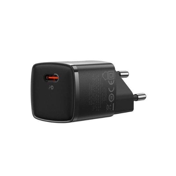 Baseus Cube Pro Fast Charger 1C 30W EU - Black-CCXF000301-dokantech