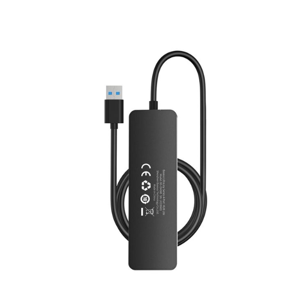 Baseus UltraJoy Series 4-Port HUB Lite 100cm Cluster – USB-A to 4× USB 3.0-dokantech#