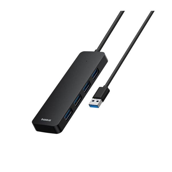 Baseus UltraJoy Series 4-Port HUB Lite 100cm Cluster – USB-A to 4× USB 3.0-dokantech#