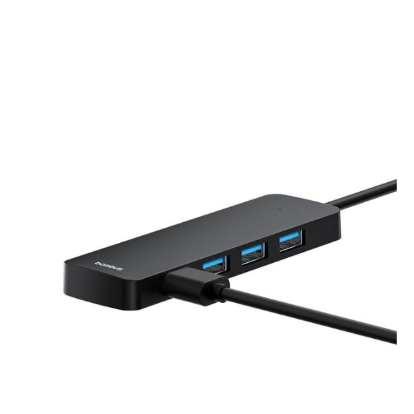 Baseus UltraJoy Series 4-Port HUB Lite 100cm Cluster – USB-A to 4× USB 3.0-dokantech#