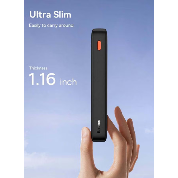 Baseus Airpow 20000mAh 20W Fast Charge Power Bank – Cluster Black - Dokkantech