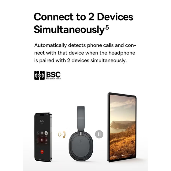 Baseus Bowie D05 Wireless Headphones - Dokkantech