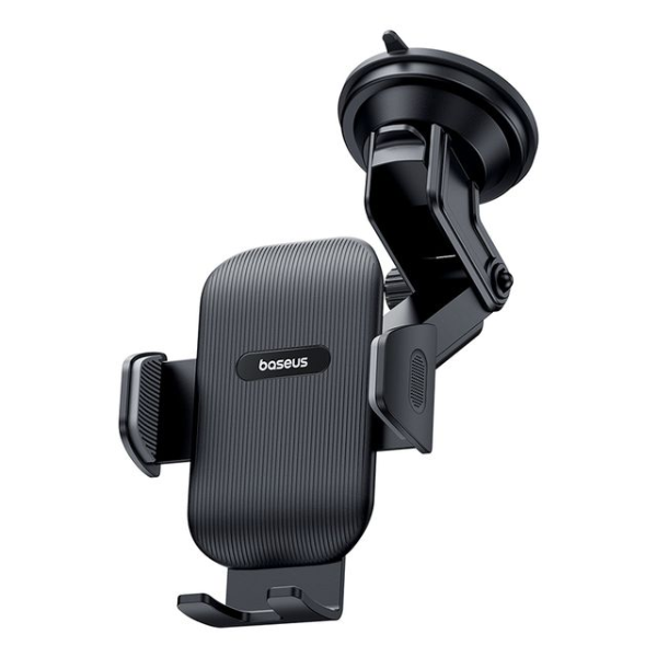 Baseus UltraControl Clamp Phone Holder – Suction Cup, Black - Dokkantech