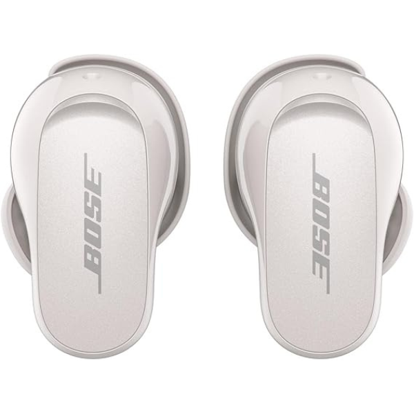 Bose QuietComfort noise cancelling earbuds II – front view white