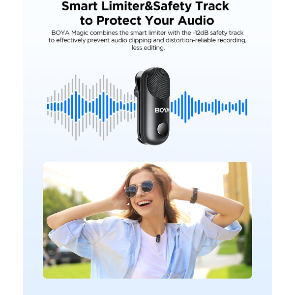 Boya BOYA Magic-03 AI-Powered Transformable Wireless Microphone - Dokkantech