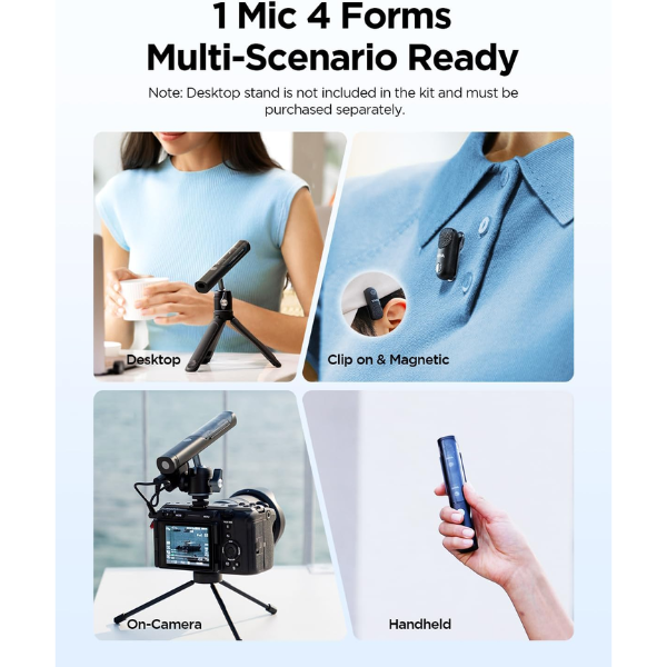 Boya BOYA Magic-05 AI-Powered Transformable Wireless Microphone - Dokkan tech