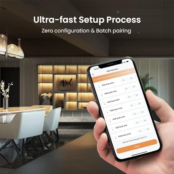 BroadLink LB4E27 Smart Bulb 9W β RGB, Music Sync, Alexa & Google-Dokkantech