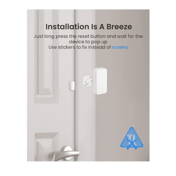 BroadLink SR4D Smart Door Sensor – Wireless, Alerts, Alexa Support-Dokkantech