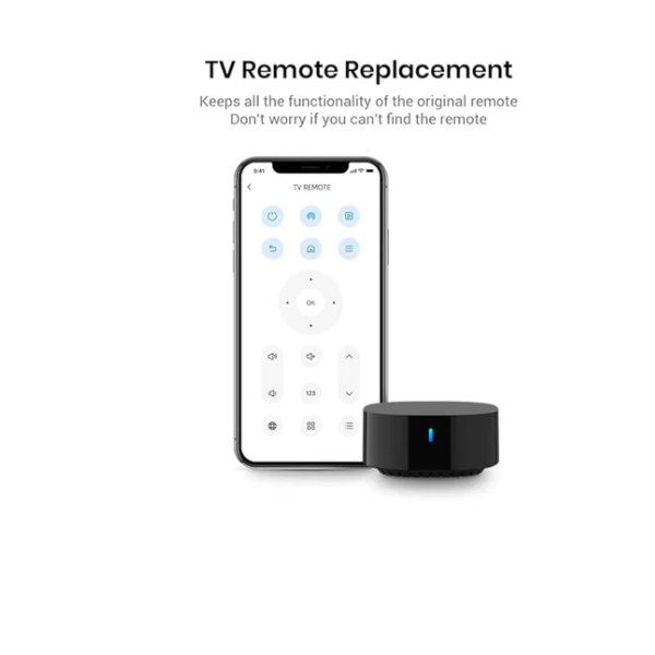 BroadLink RM4 TV Mate Universal Remote – Alexa & Google Support-Dokkantech