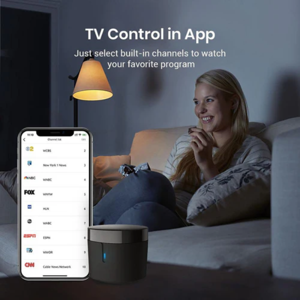 BroadLink RM4 mini IR UNIVERSAL REMOTE - Dokkantech