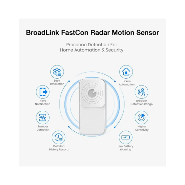 BroadLink SR4M Radar Motion Sensor - Dokkantech