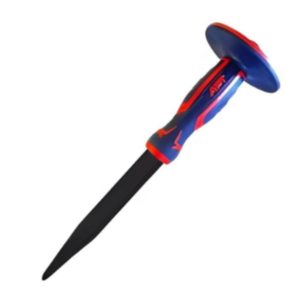 APT Cold Pointed Chisel 18P*350 Double Color Handle - DokanTech #