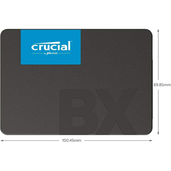 Crucial BX500 SSD – laptop installation
