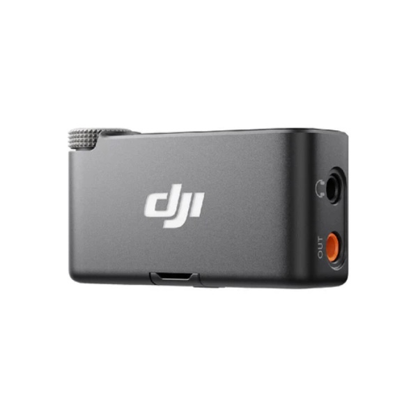 DJI Mic 2 Wireless Mic Set – Dual TX, RX & Charging Case - Black - Dokkantech
