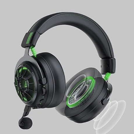 EKSA E5000 Pro Wired Gaming Headset – 7.1 Surround, ENC Mic, Black-dokantech#