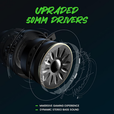 EKSA E7000 Fenrir Gaming Headset - Stereo Sound & LED Design - Dokkantech