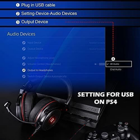 EKSA E900 Pro Gaming Headset - 7.1 Surround, Noise-Canceling Mic - Dokkantech