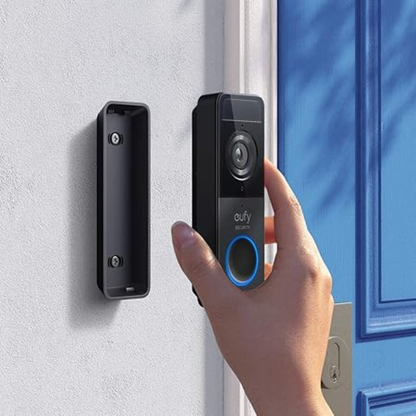 Eufy Video Doorbell Slim 1080p (Battery-Powered) With Mini Repeater - DokanTech #