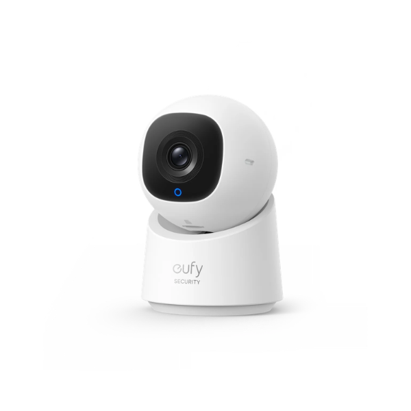 EufyC210WirelessIndoorSecurityCamera2MP_1080pSmartPan_TiltCameraSideView-DokkanTech
