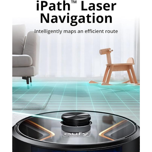 Eufy RoboVac X8 Hybrid Robot Vacuum Cleaner, T2261K11 - Black - DokanTech #