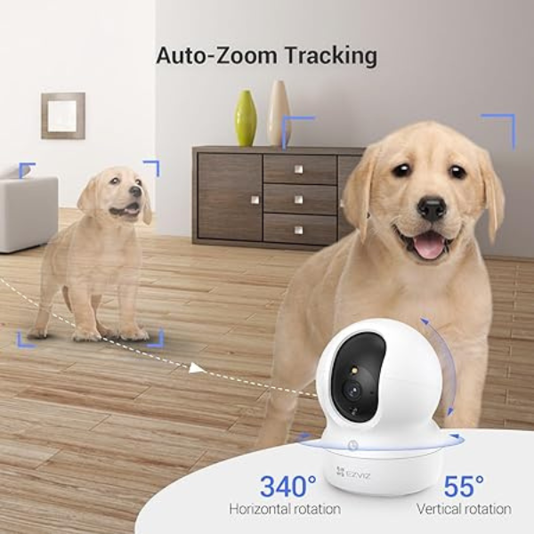 EZVIZ CP1 Pro 4MP 2K⁺ Indoor Camera – Smart Tracking & 2-Way Audio-Dokkantech
