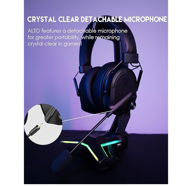 Fantech Alto MH91 Multi-Platform Gaming Headset – 3.5mm Wired – Black-dokantech