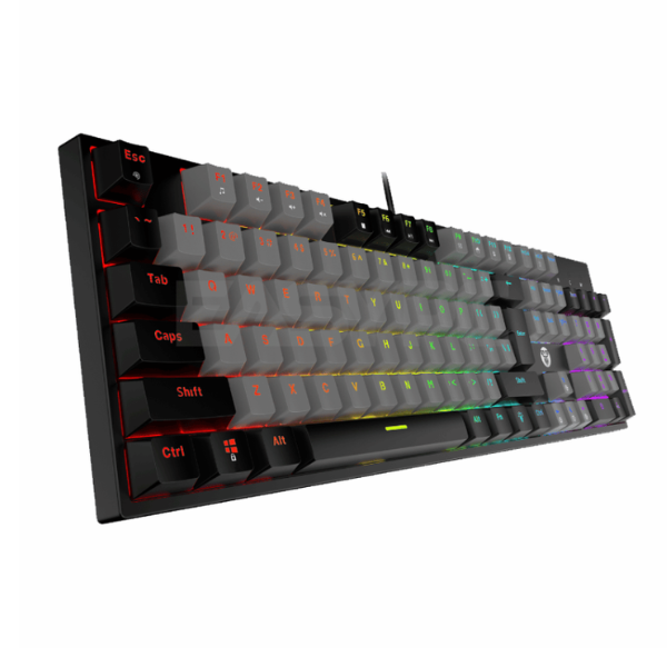 Fantech Atom 104 MK886 V2 Mechanical Gaming Keyboard Blue Switch –Black-dokantech