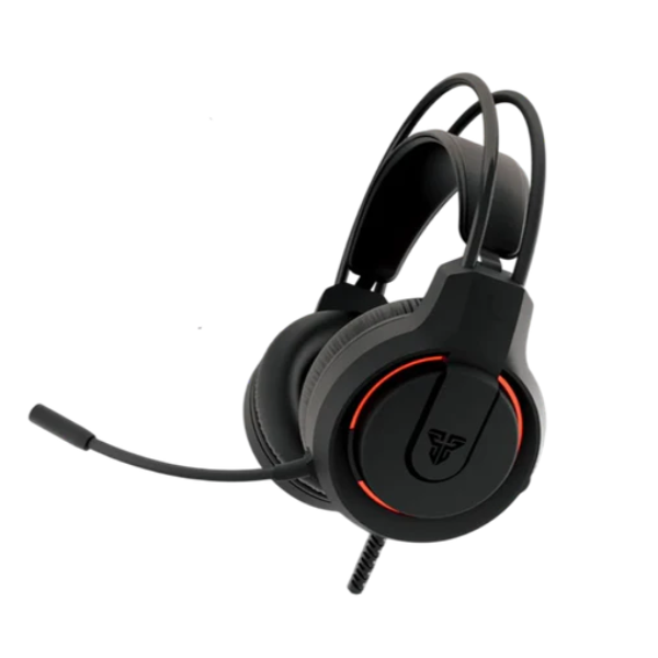 Fantech HQ53 Flash Gaming Headset – Dual Connection (USB & 3.5mm) – Black-dokantech