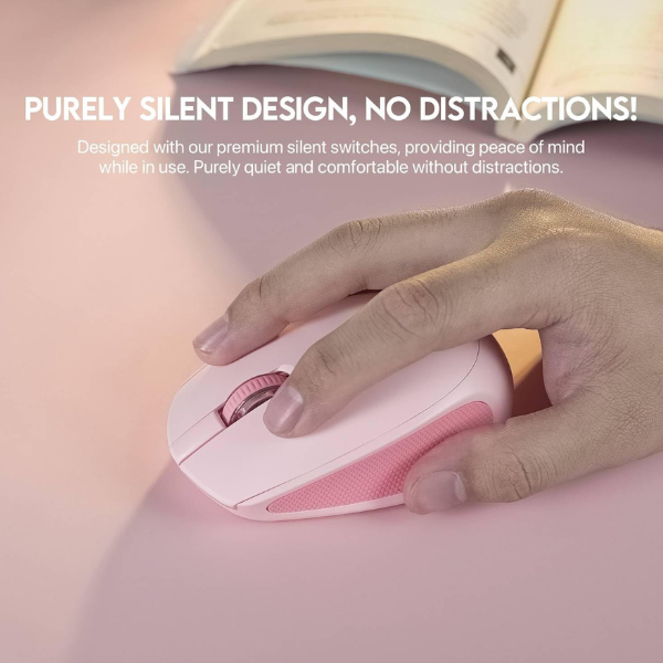 ماوس لاسلكي ثنائي الوضع من فانتيك W193 GO - مريح، 1600 DPI