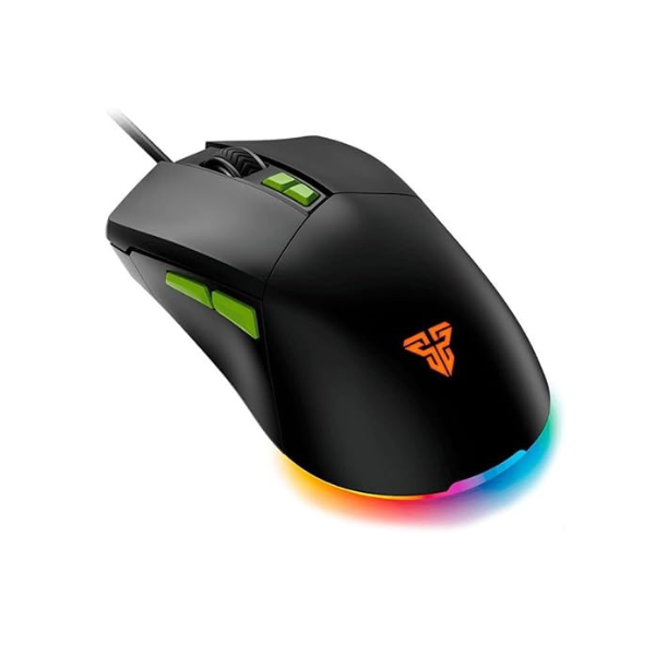 -Fantech VX6 Phantom II Wired Gaming Mouse – RGB, 7200 DPI – Black Dokkantech